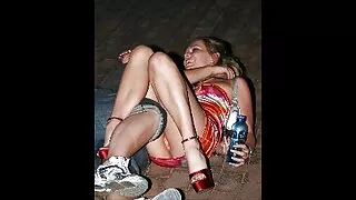 გოგონა გააშიშვლეს და აჩვენა ტკბილი ინტიმური ადგილები